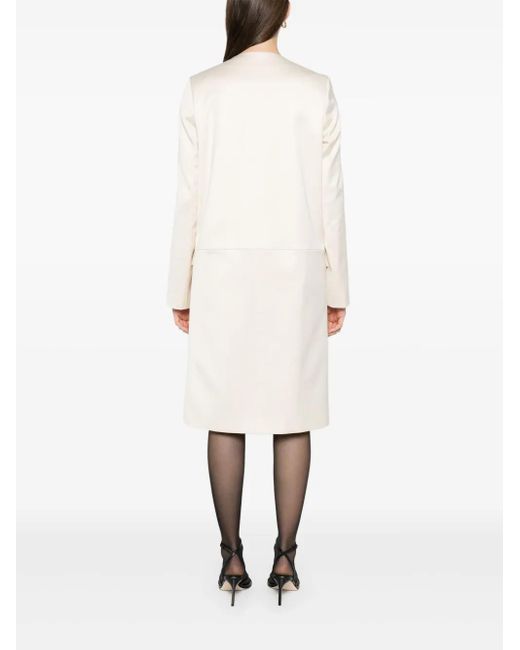 Totême White Chintz Coat