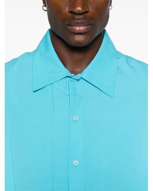 Jacquemus Blue La Chemise Corto Shirt for men