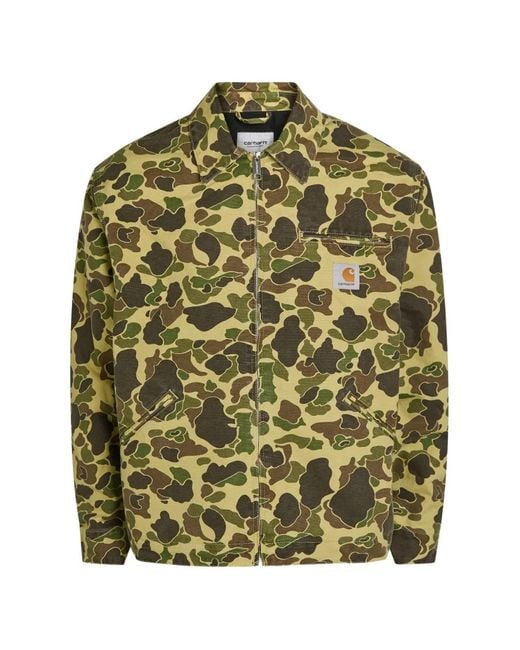 Carhartt Green Duck Detroit Jacket for men