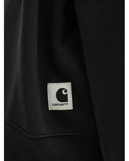 Carhartt Black WIP Hoodie mit Logo-Applikation