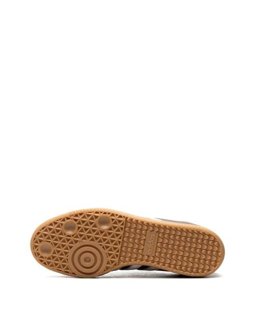 Adidas Brown Samba Og "Earth Strata Gum" Sneakers