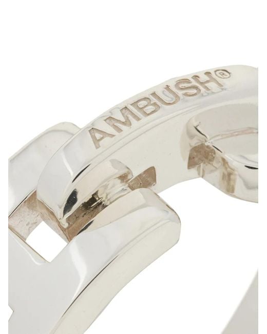 Ambush Metallic Chain-Link Ring