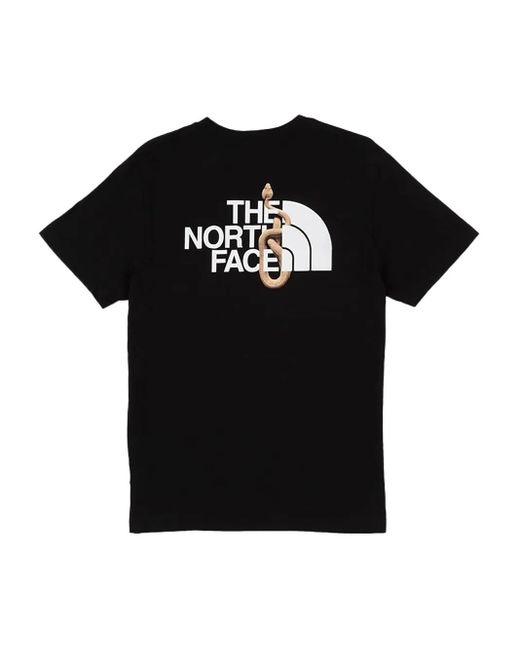 The North Face Black Lunar New Year Snake-Print T-Shirt for men