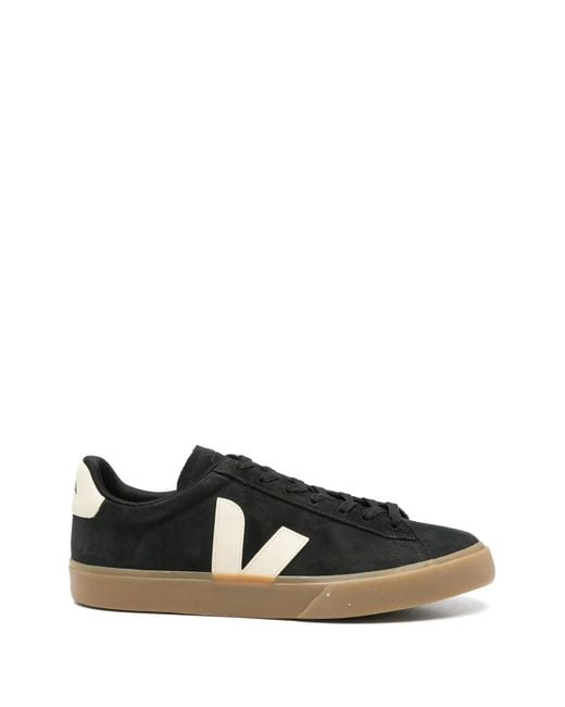 Baskets En Daim À Patch Logo Veja pour homme en coloris Black