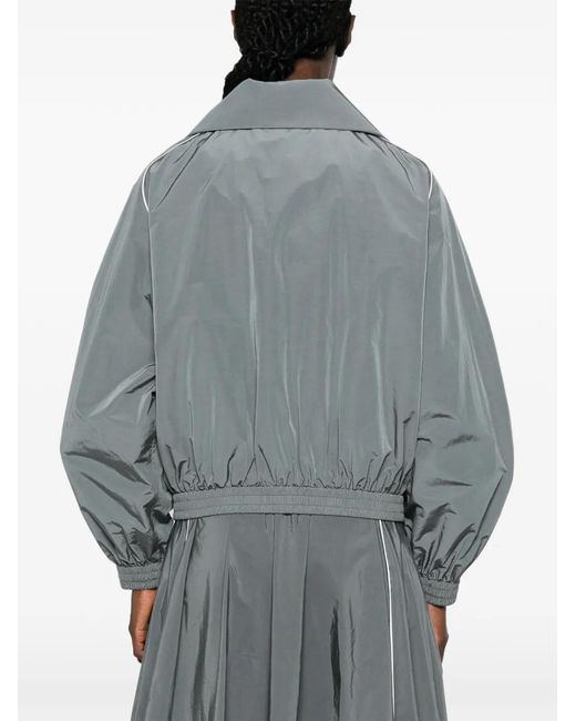 Balenciaga Gray Piped Jacket