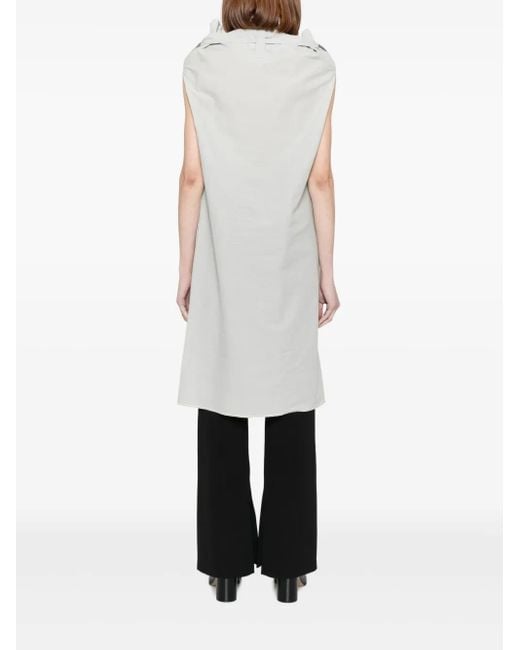 Carol Christian Poell White Self Edge Shirt