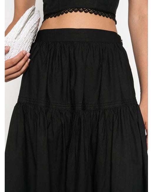 Doen Black Sebastiane Maxi Skirt