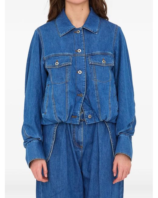 Loewe Blue Denim Cotton Jacket