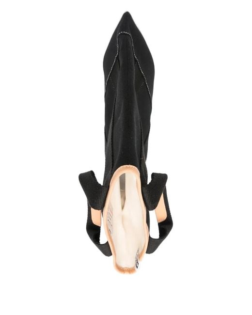 Maison Mihara Yasuhiro Black 80Mm Handle Boots