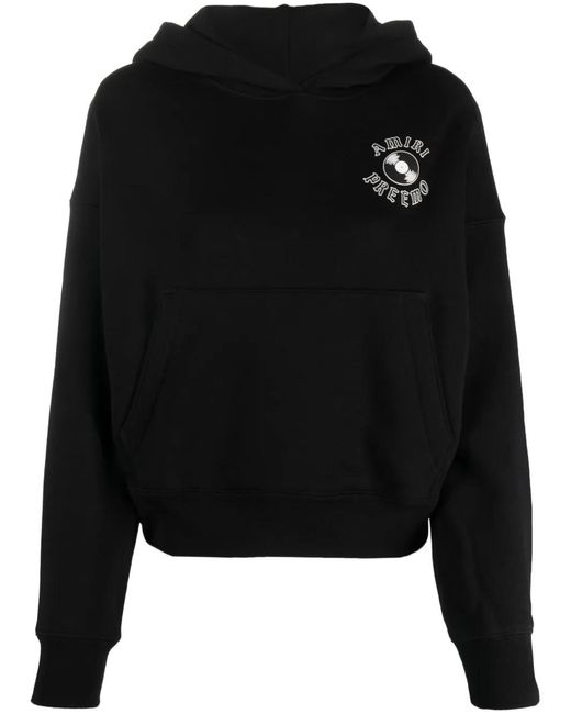 Amiri Black Logo Hoodie