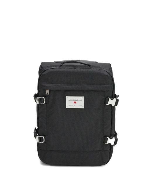 Love Moschino Black Buckle Trolley Case
