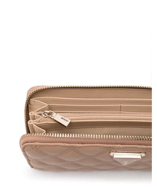 Guess Natural Large Laurel Wallet