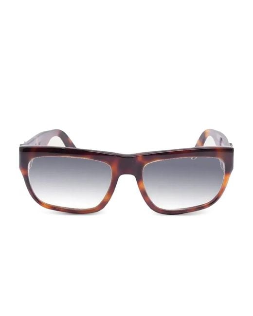 Chrome Hearts Brown Square-Frame Sunglasses