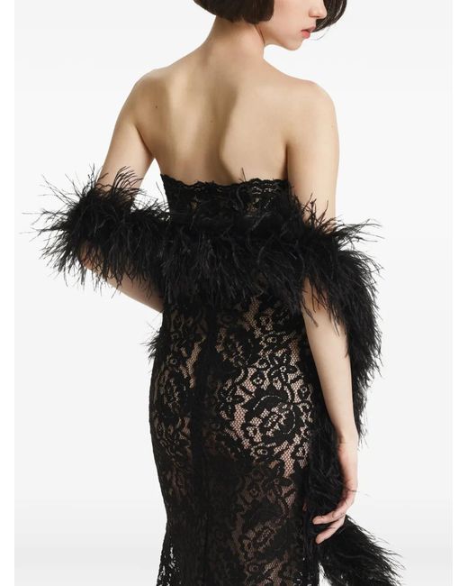 2310 STUDIO Black Strapless Dress