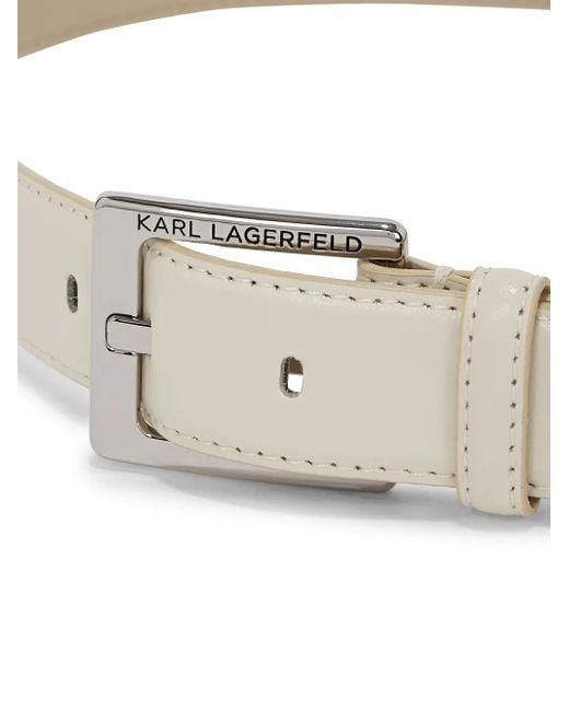Karl Lagerfeld K/essential ベルト White