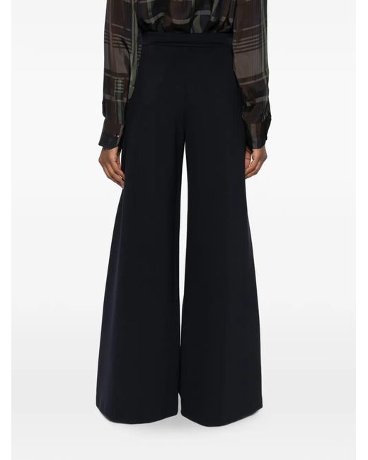 Max Mara Blue Mxpnigella Seam Trousers