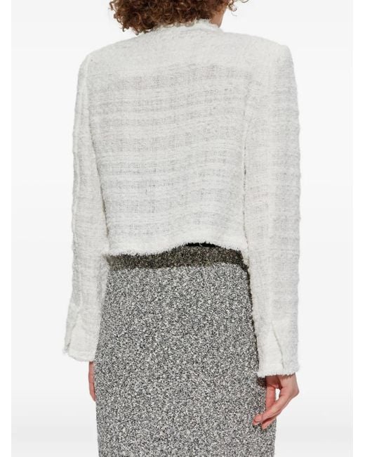 IRO Tweed Jack Met Zak in het White