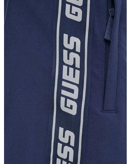 Guess Blue Drawstring Shorts for men