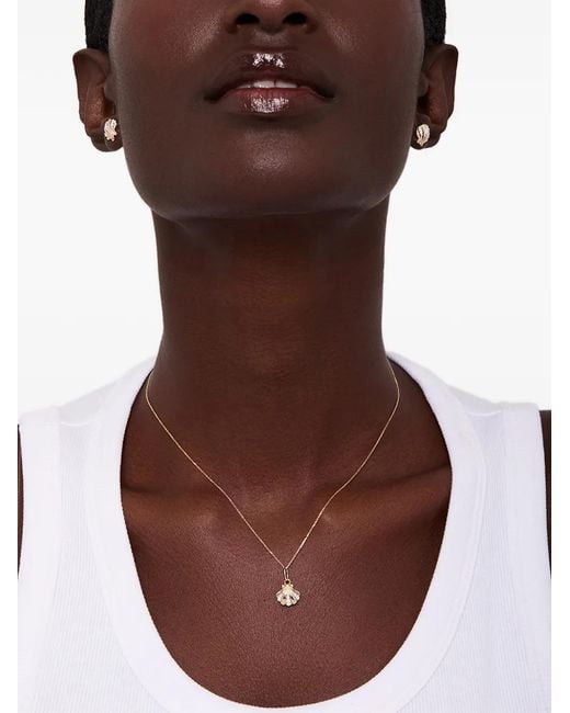 Mateo White Diamond Venus Necklace