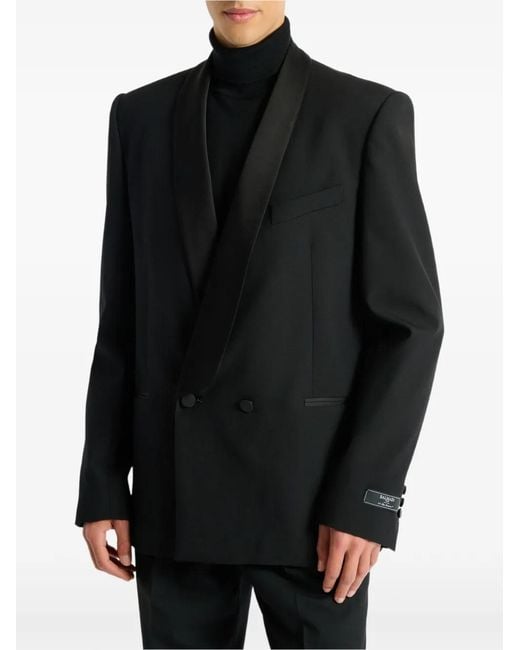 Balmain Black 2-Button Jacket for men