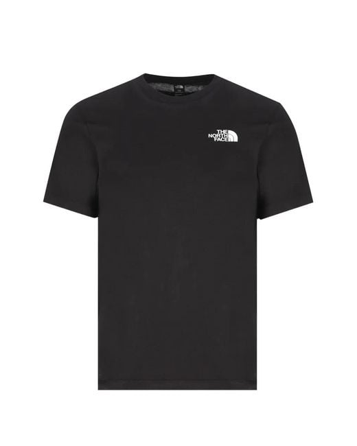 The North Face Black Graphic-Print T-Shirt for men