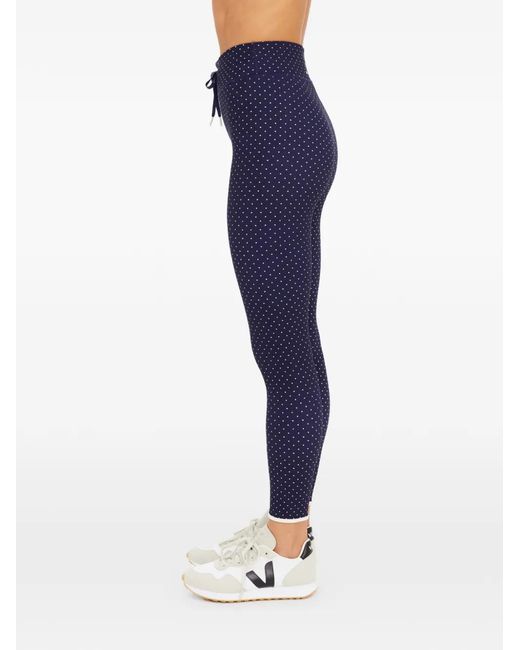 The Upside Blue Spellbound Polka-Dot Leggings