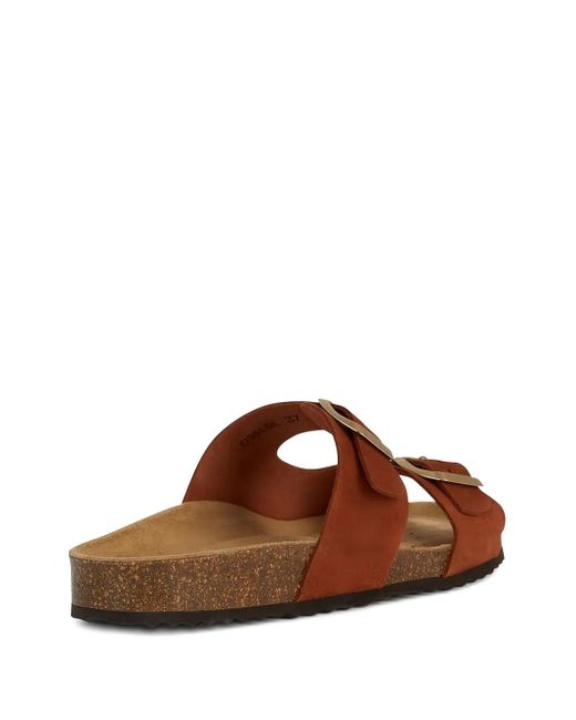 Geox Brown Brionia Sandals