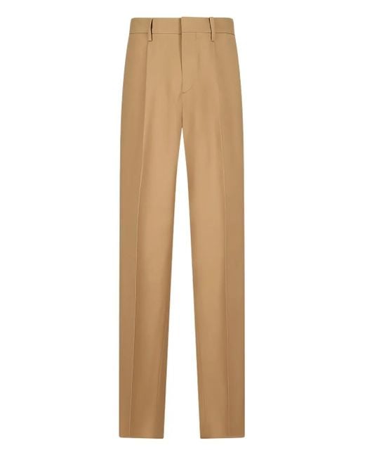 Lardini Natural Pleated Trousers for men