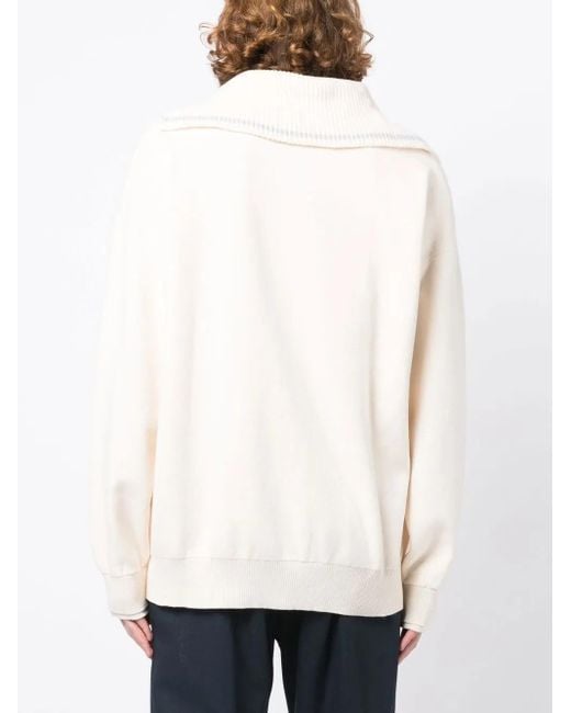 ZZERO BY SONGZIO Natural Cardigan Mit V-Ausschnitt