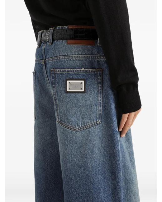 Dolce & Gabbana Blue Pantalon En Jean for men