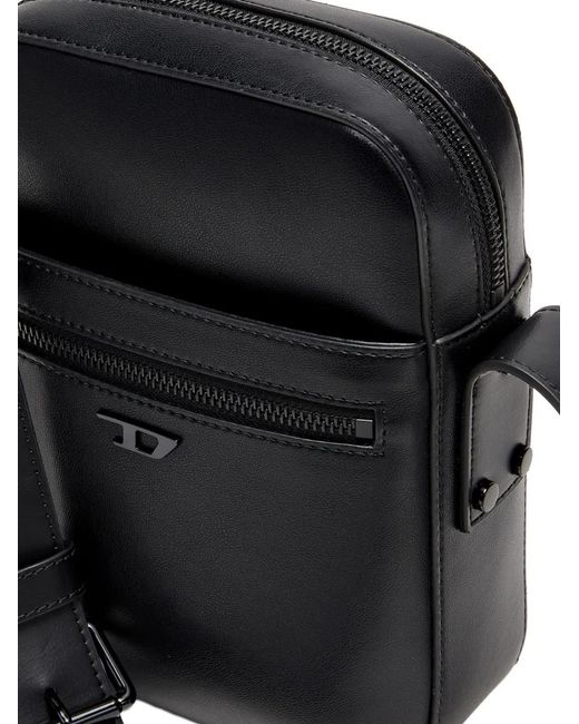 DIESEL Black Rivet-D Crossbody Bag