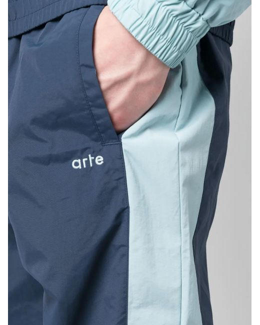Pantalon De Jogging À Empiècements Arte' pour homme en coloris Blue
