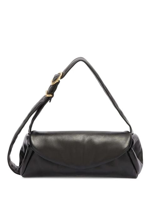 Jil Sander Black Mini Handbag With Logo Detail