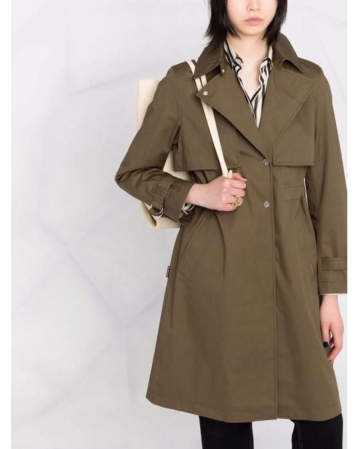 Woolrich Green Havice Zip-Front Parka Coat
