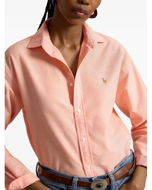 Polo Ralph Lauren Pink Cotton Shirt