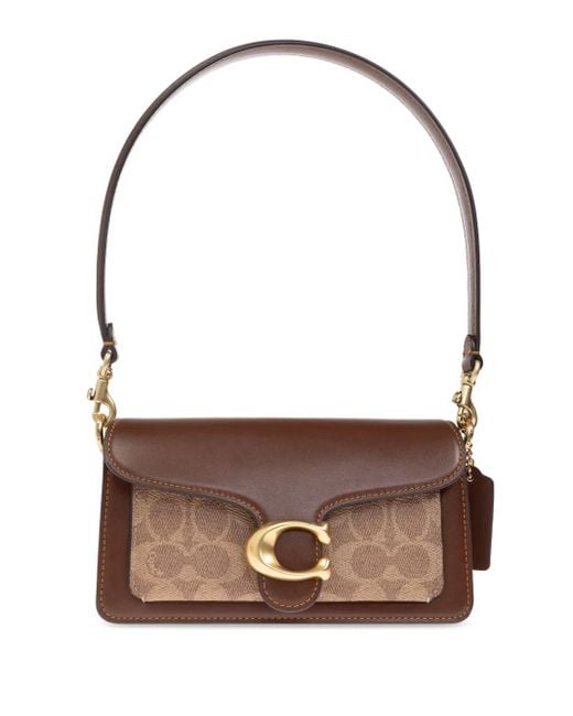 COACH Brown Tabby 20 Shoulder Bag