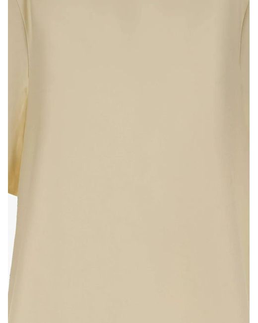 Kaos Natural A-Line Short-Sleeve Mini Dress