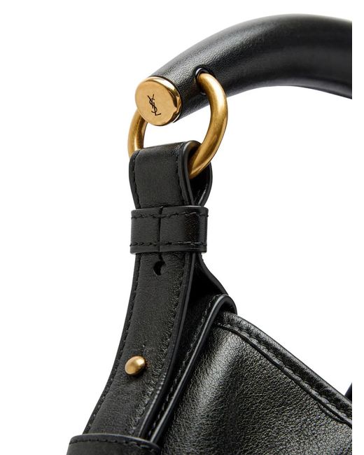 Saint Laurent Black Mombasa Tote Bag