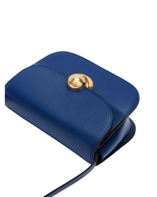 Furla Blue Mini Sfera Mala A Crossbody Bag