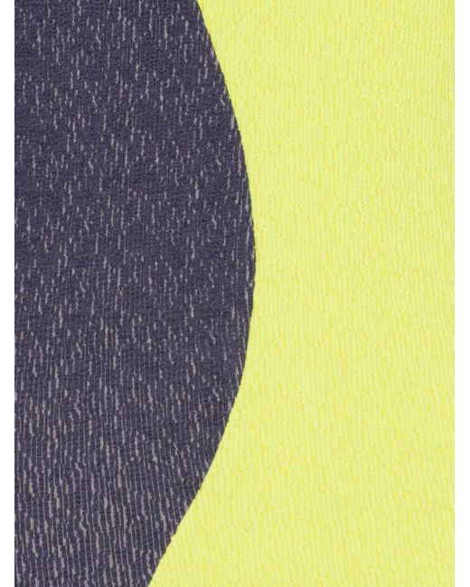 Henrik Vibskov Blue Colour-Block Midi Dress