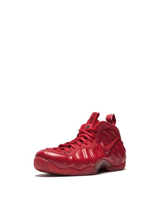 Nike Red Air Foamposite Pro October" Sneakers