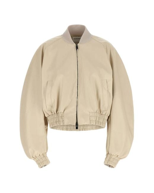 Chaqueta Bómber Granulada ANDAMANE de color Natural