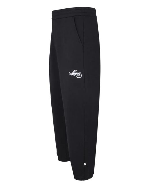 MSGM Blue Fleece Tranck Pants for men