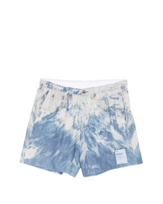 Satisfy Blue Peaceshell 5" Denim-Effect Shorts for men