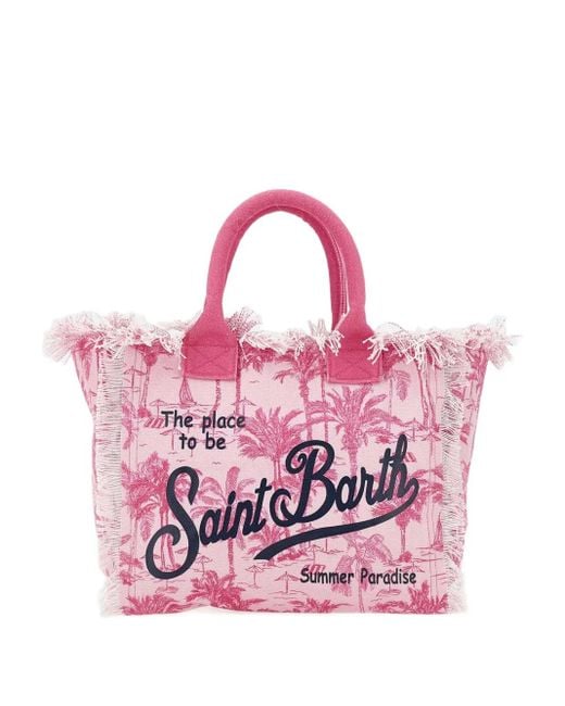 Mc2 Saint Barth Pink Vanity Saint Beach Handtasche