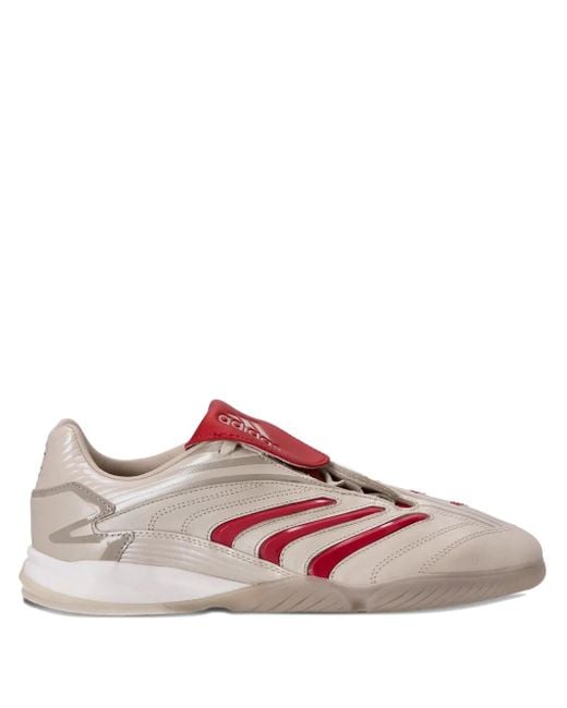 Adidas Pink Predator Sala Leather Sneakers