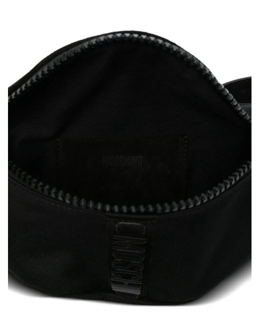 Marsupio Con Logo di Moschino in Black da Uomo