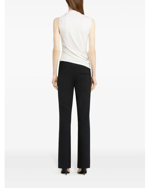 Courreges Gedrapeerde Top in het White