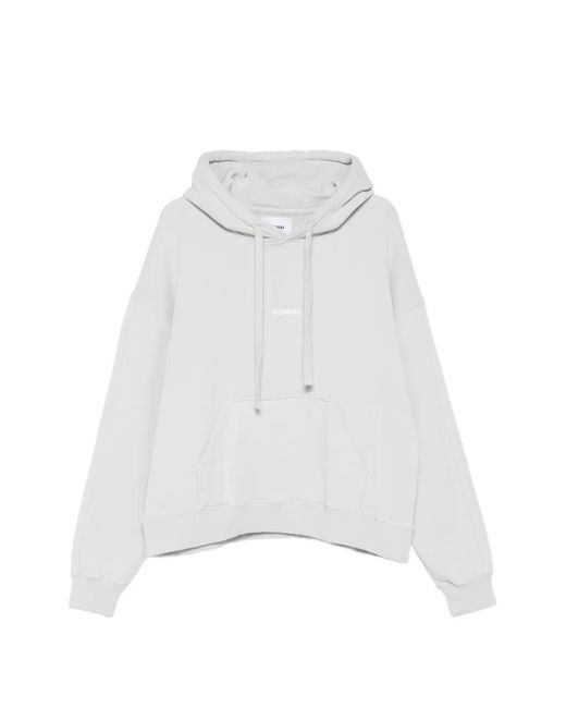 Bonsai White Hoodie En Coton for men