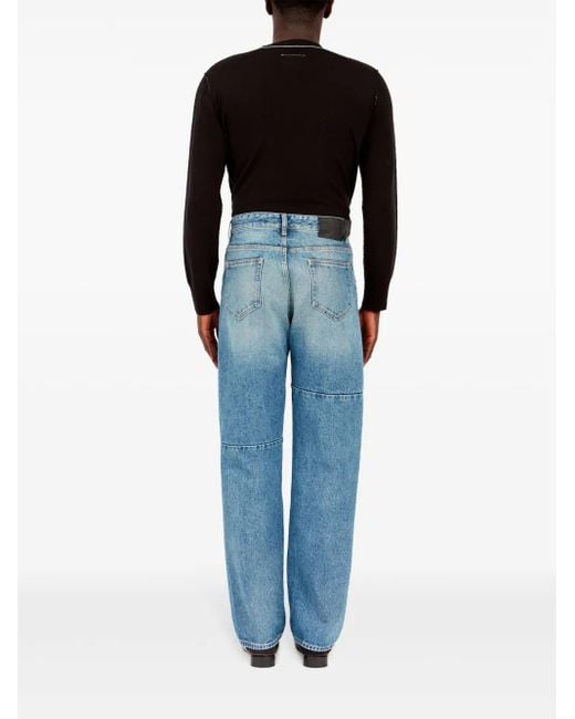 MM6 by Maison Margiela Blue Five-Pocket Jeans for men